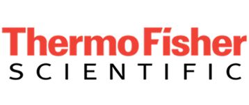 Red and black Thermo Fisher logo